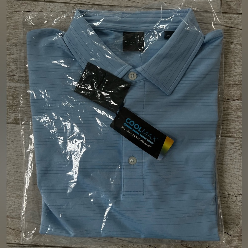 Brand New Dunning Golf Men’s Shirt!